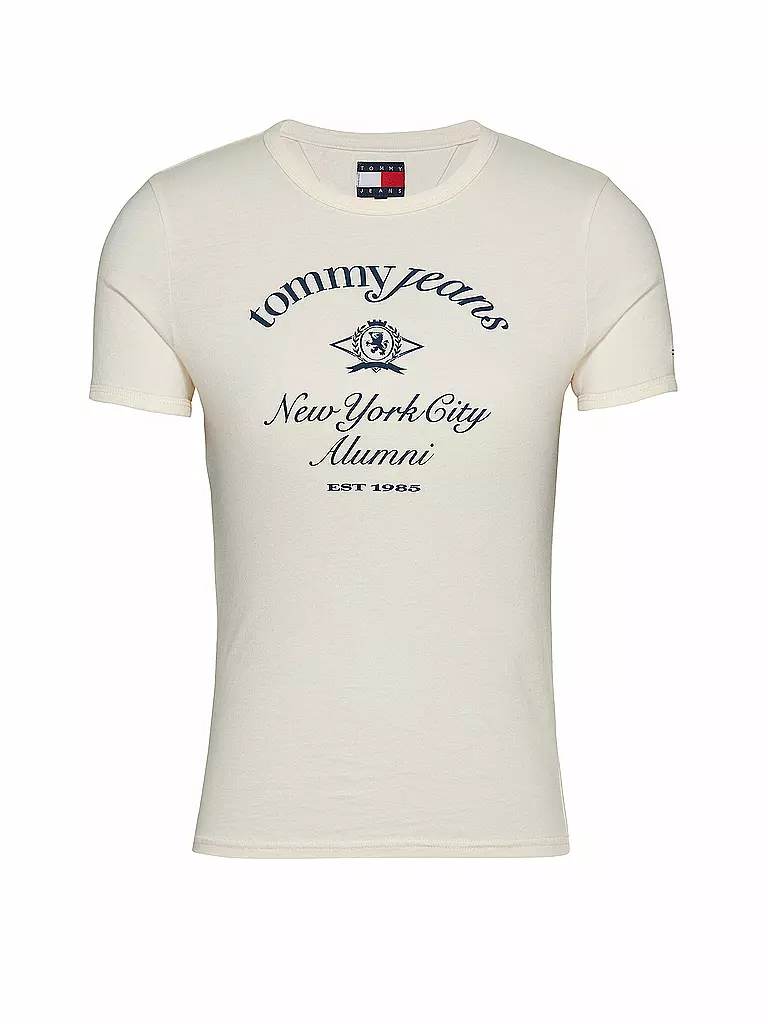 TOMMY JEANS | T-Shirt Slim Fit | weiss