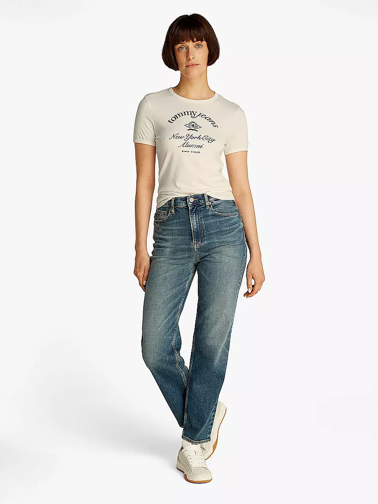 TOMMY JEANS | T-Shirt Slim Fit | weiss