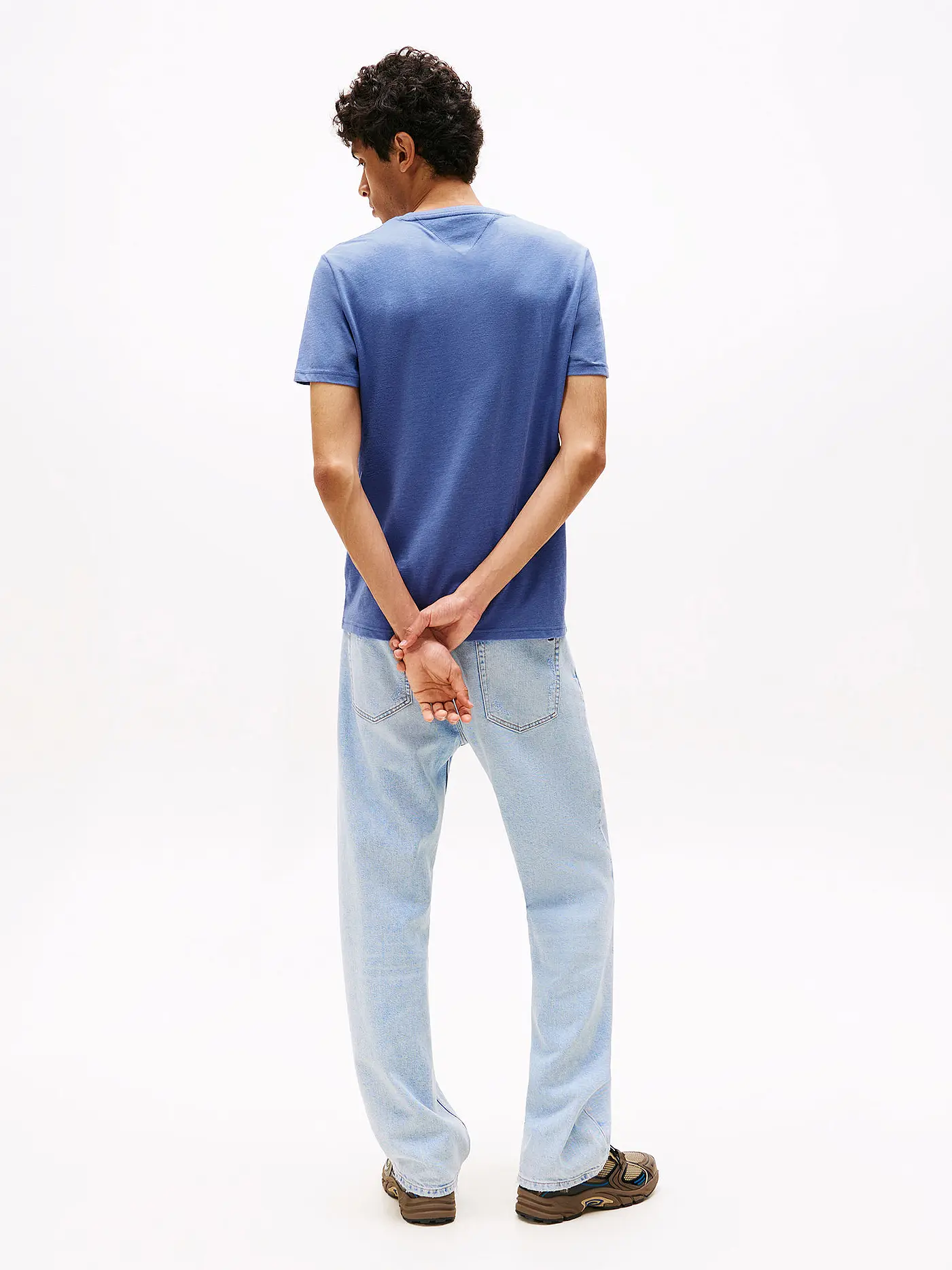 TOMMY JEANS | T-Shirt Slim Fit | hellblau