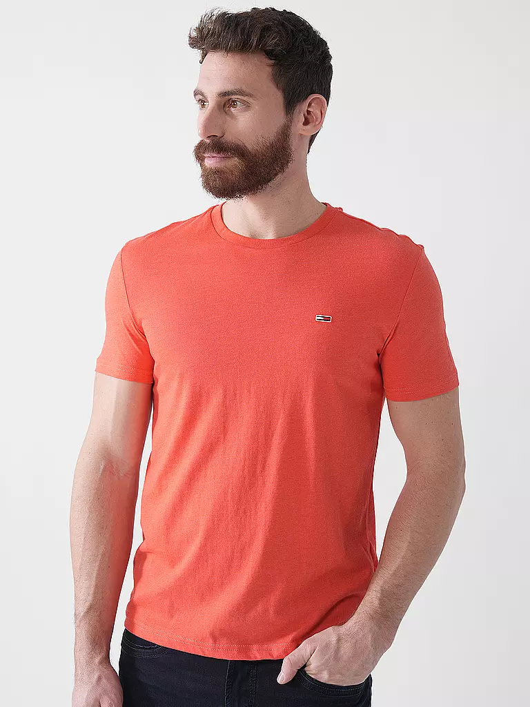 TOMMY JEANS | T-Shirt Slim Fit | schwarz