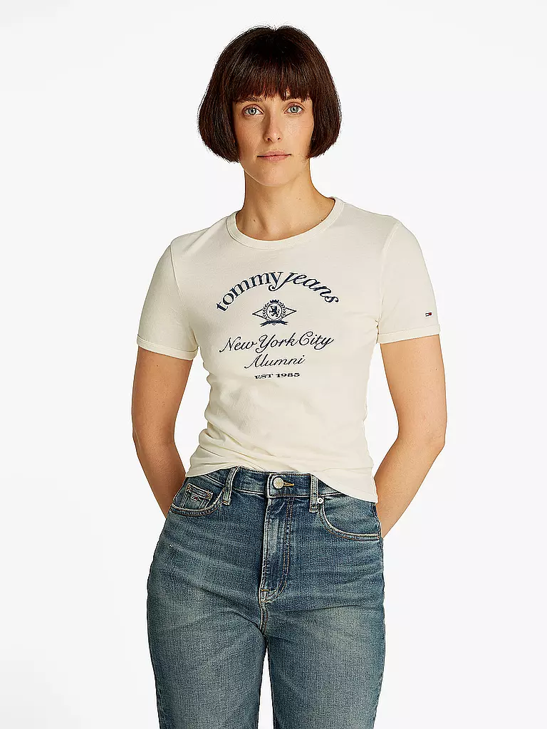 TOMMY JEANS | T-Shirt Slim Fit | dunkelblau