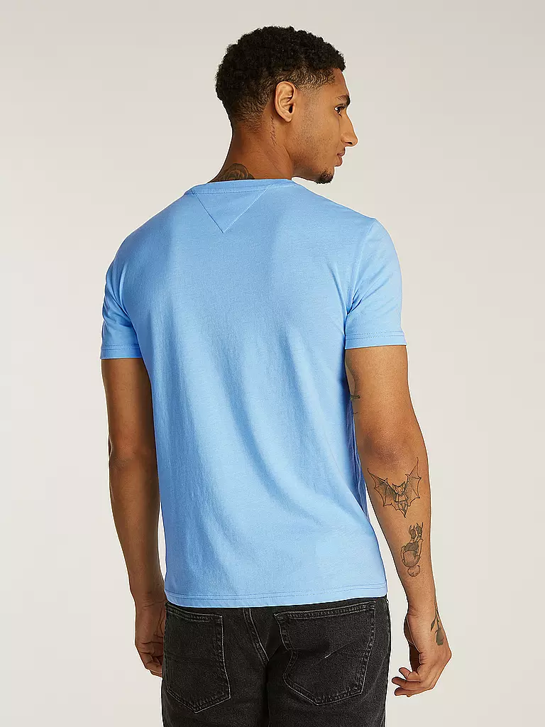 TOMMY JEANS | T-Shirt Slim Fit | schwarz