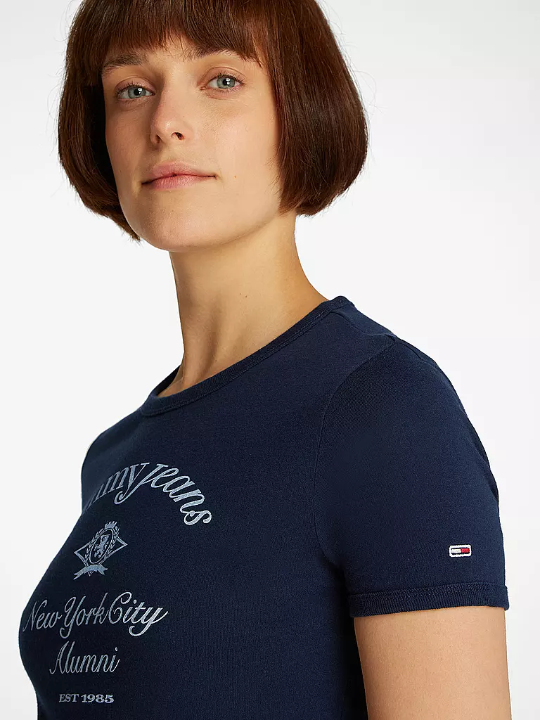 TOMMY JEANS | T-Shirt Slim Fit | weiss