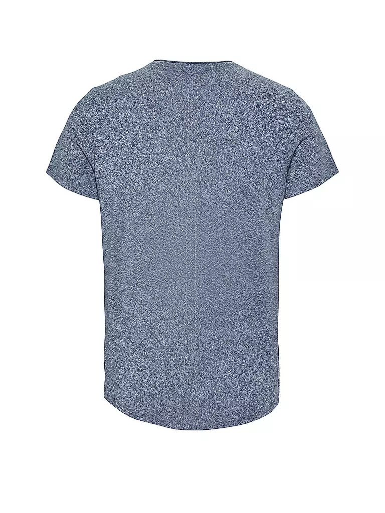 TOMMY JEANS | T-Shirt Slim-Fit "Jaspe" | blau