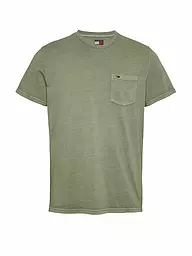 TOMMY JEANS | T-Shirt  | olive