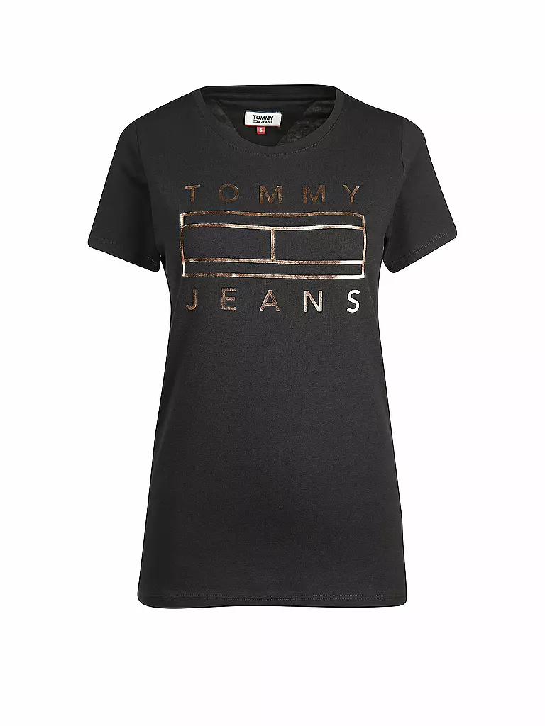 TOMMY JEANS | T-Shirt | schwarz