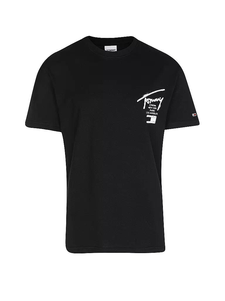 TOMMY JEANS | T-Shirt | schwarz
