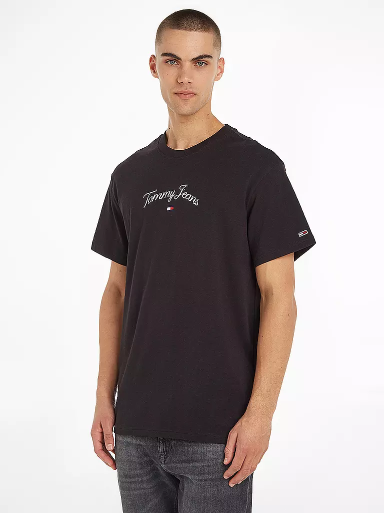 TOMMY JEANS | T-Shirt | schwarz