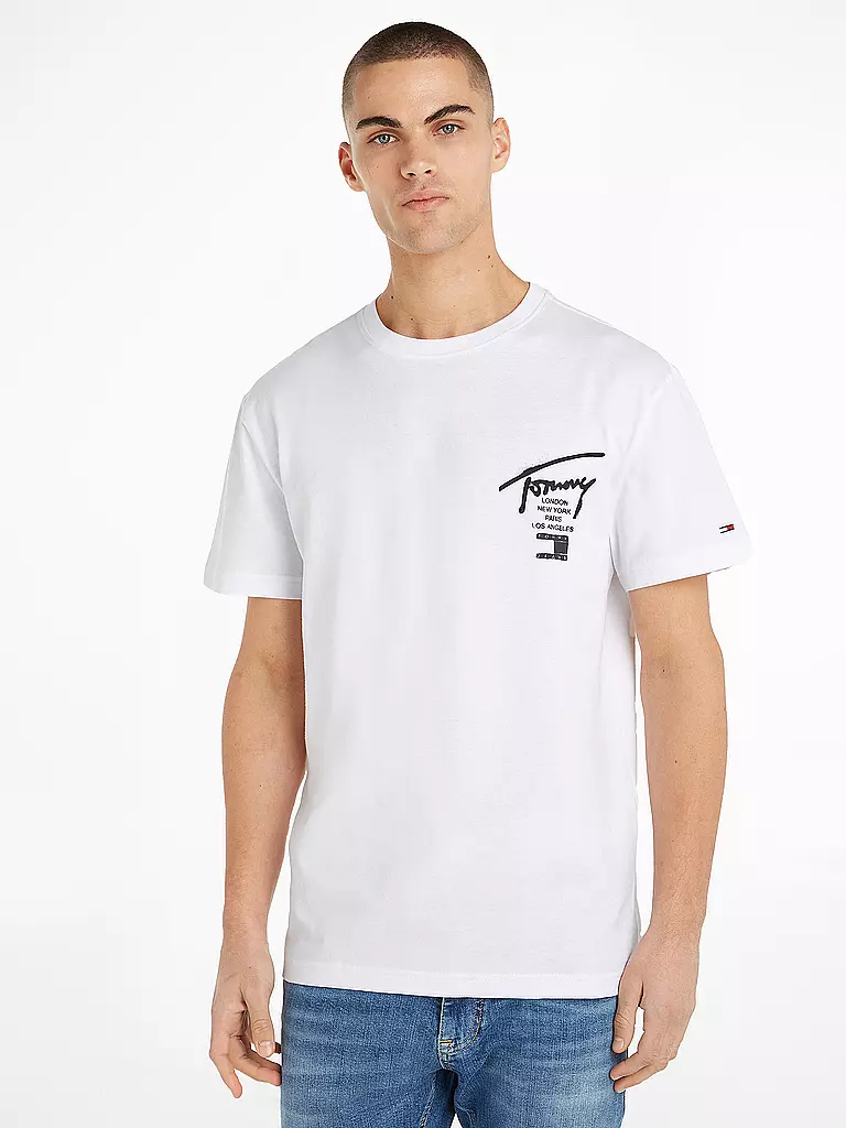TOMMY JEANS | T-Shirt | weiss