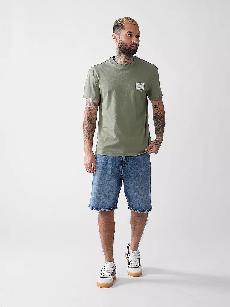 TOMMY JEANS | T-Shirt | olive
