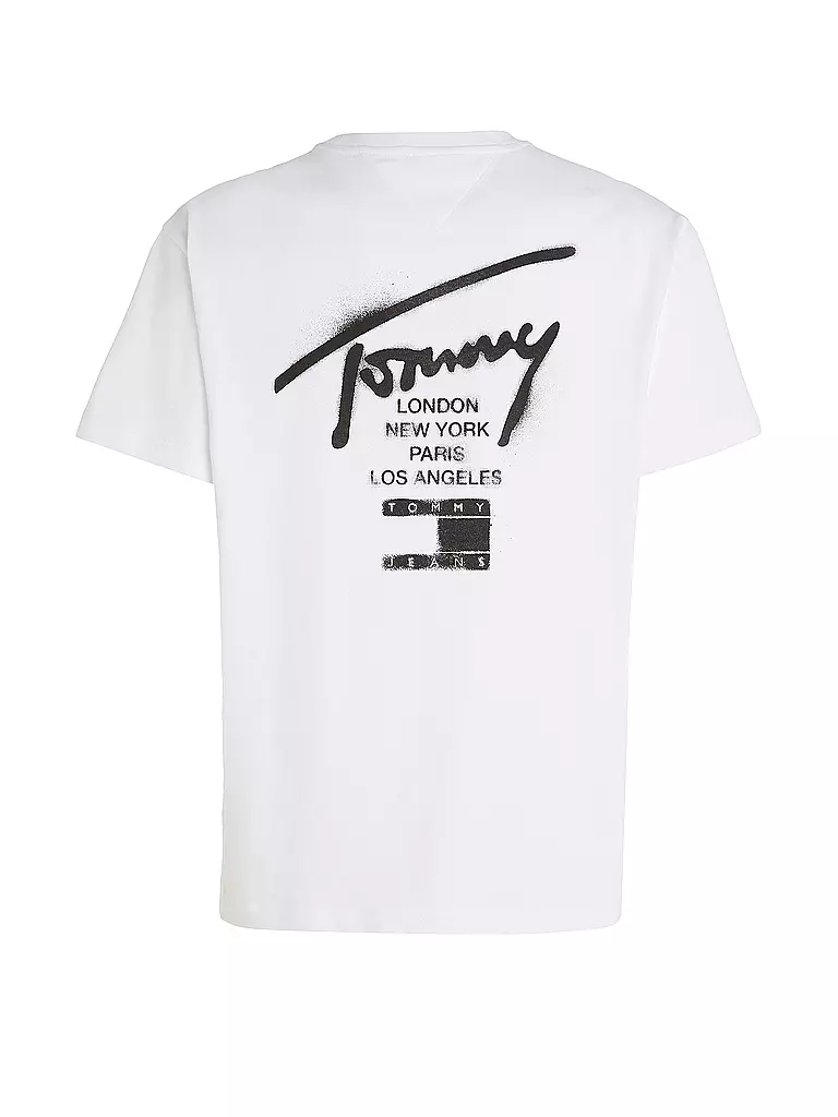 TOMMY JEANS | T-Shirt | weiss