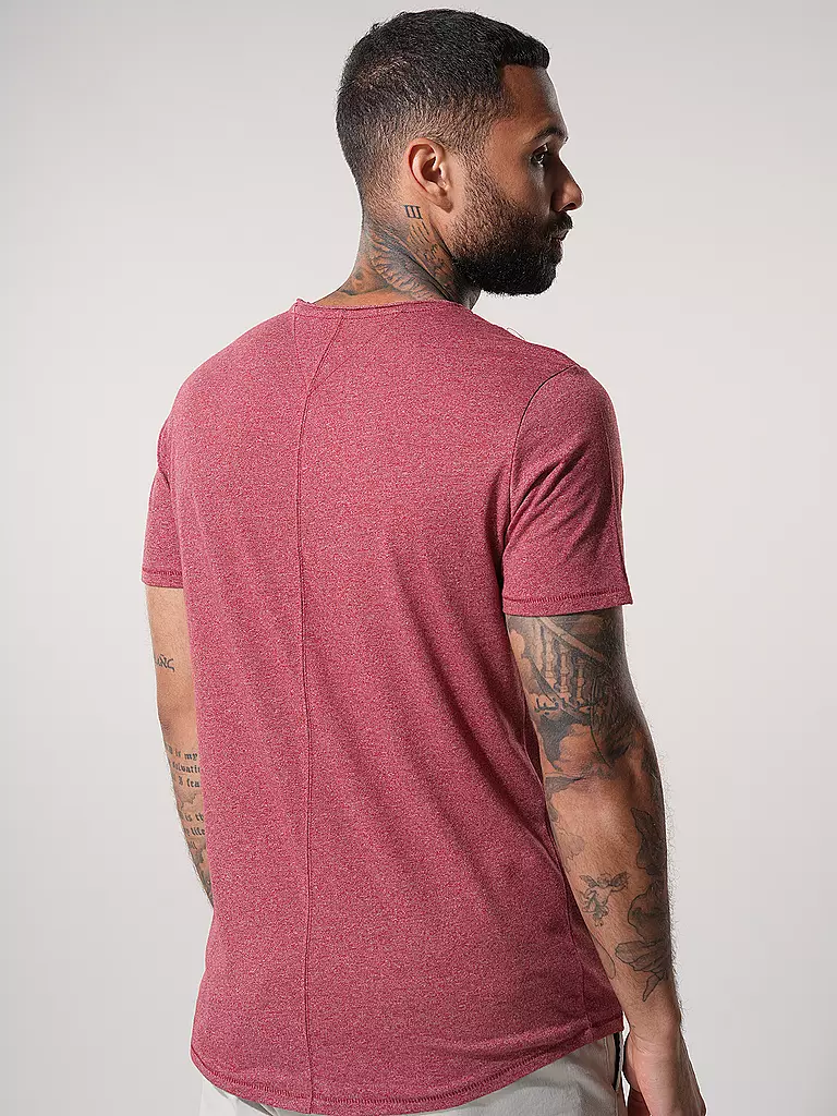 TOMMY JEANS | T-Shirt | dunkelrot