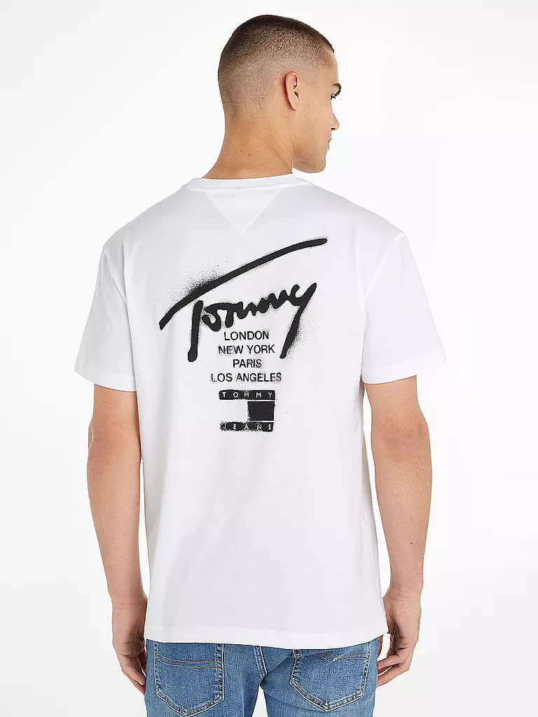 TOMMY JEANS | T-Shirt | weiss