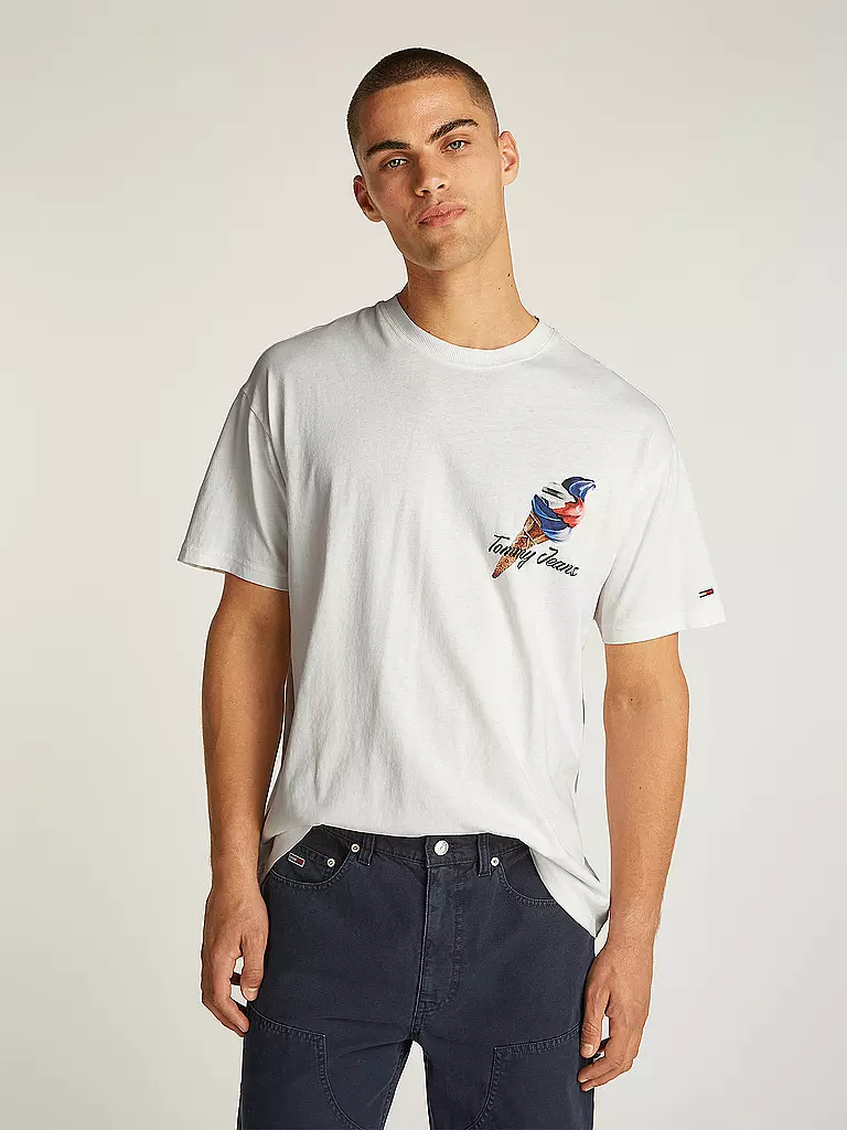 TOMMY JEANS | T-Shirt | weiss