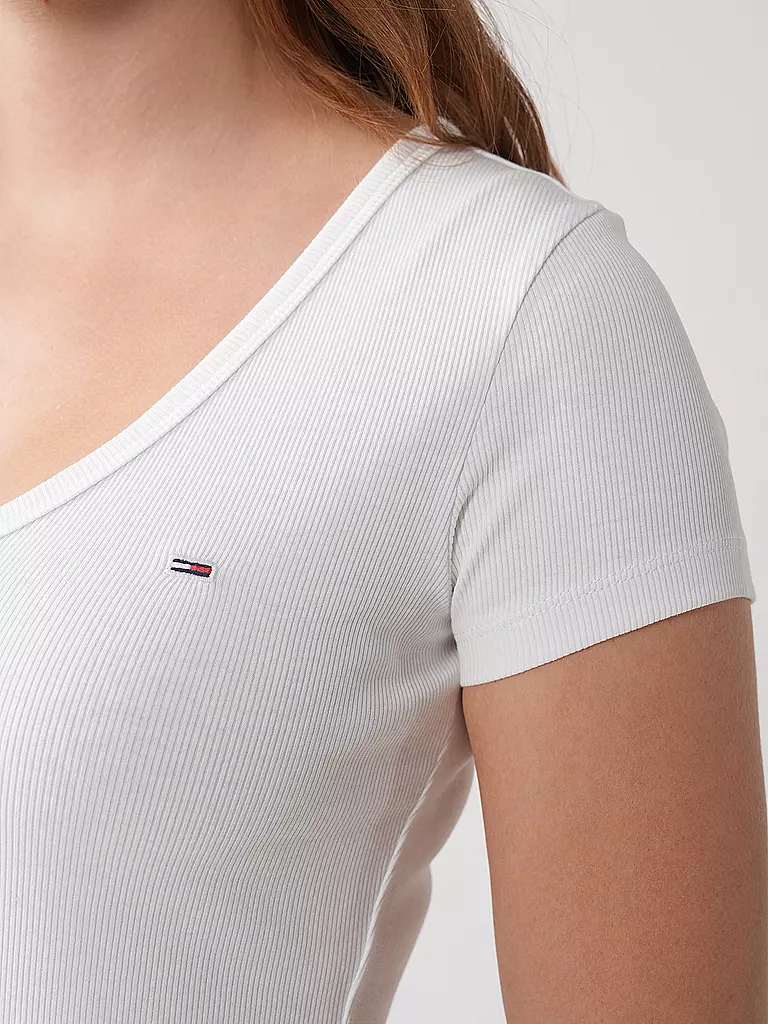 TOMMY JEANS | T-Shirt | weiss