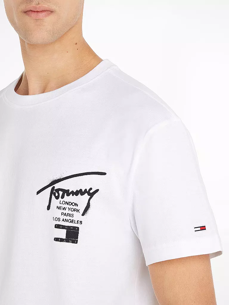 TOMMY JEANS | T-Shirt | weiss