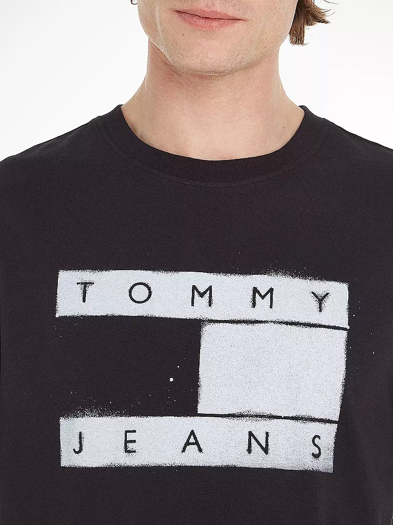 TOMMY JEANS | T-Shirt | schwarz