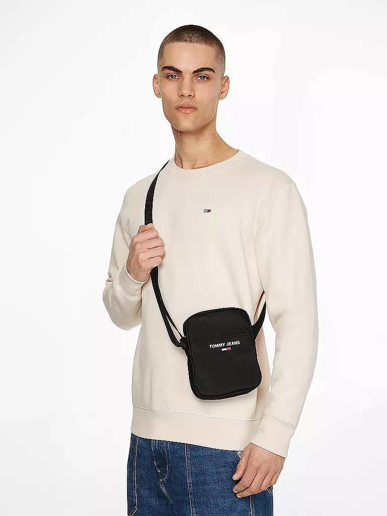 TOMMY JEANS | Tasche - Umhängetasche Essential Reporter | schwarz