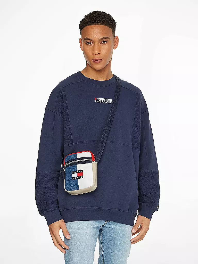 TOMMY JEANS | Tasche HERITAGE REPORTER VARSITY | blau