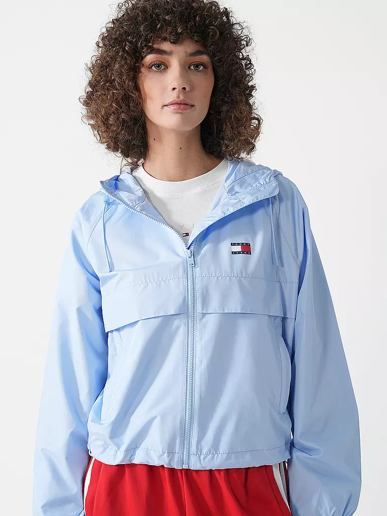 TOMMY JEANS | Windbreaker | schwarz