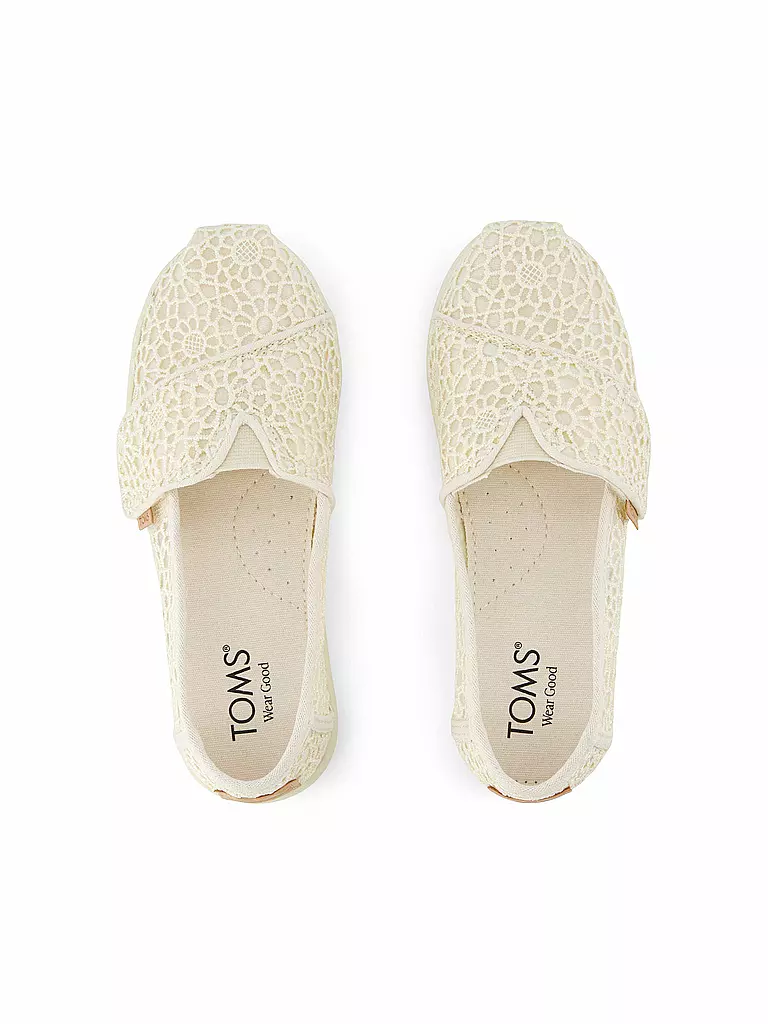 TOMS | Mädchen Espadrilles ALPARGATA CLASSIC | creme