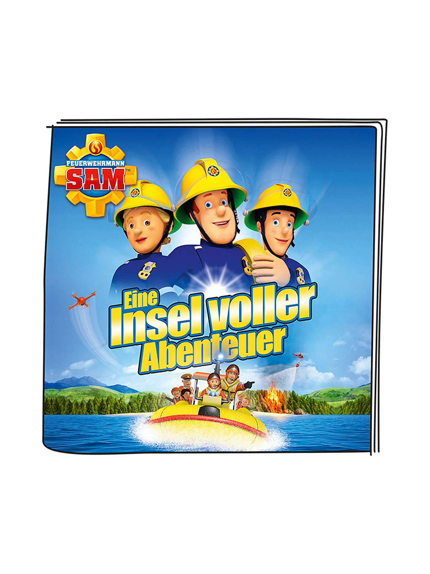 TONIES | Hörfigur - Feuerwehrmann Sam Eine Insel voller Abenteuer | keine Farbe