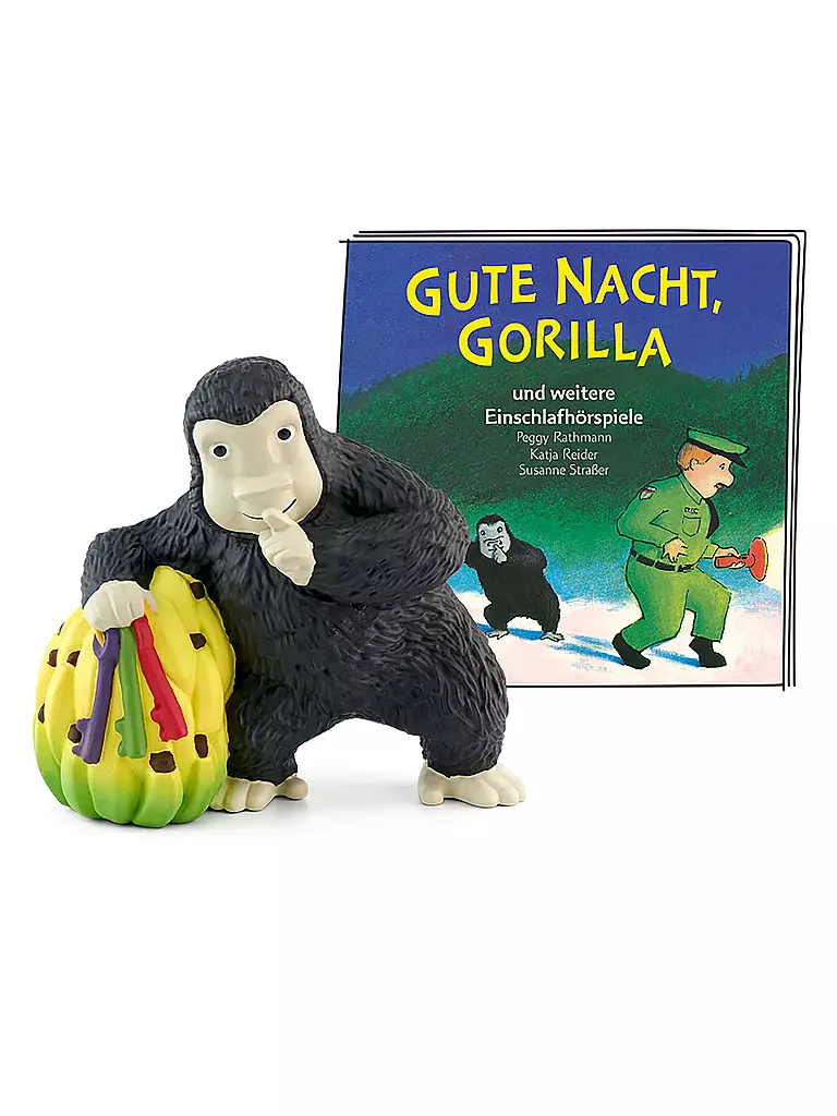 TONIES | Hörfigur - Gute Nacht, Gorilla und weitere Einschlafhörspiele | keine Farbe