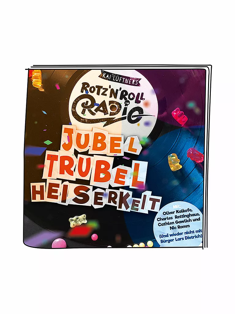 TONIES | Hörfigur - Rotz ’N’ Roll Radio - Jubel, Trubel, Heiserkeit | keine Farbe