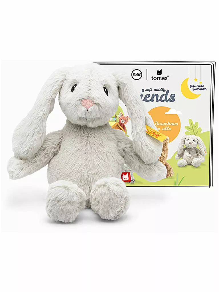 TONIES | Hörfigur - Steiff Soft Cuddly Friends mit Hörspiel Hoppie Hase | keine Farbe