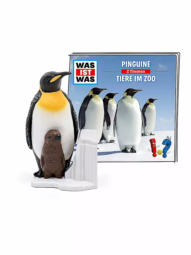 TONIES | Hörfigur - Was ist Was - Pinguine / Tiere im Zoo | keine Farbe