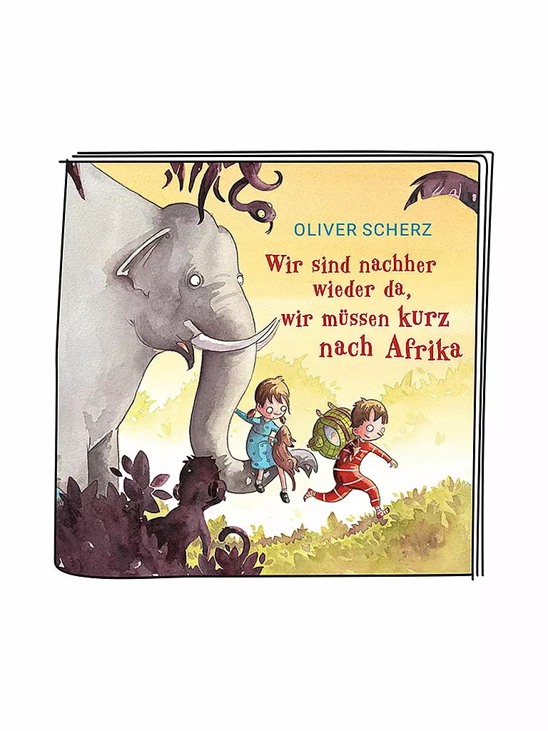 TONIES | Hörfigur - Wir sind nachher wieder da, wir müssen kurz nach Afrika | keine Farbe