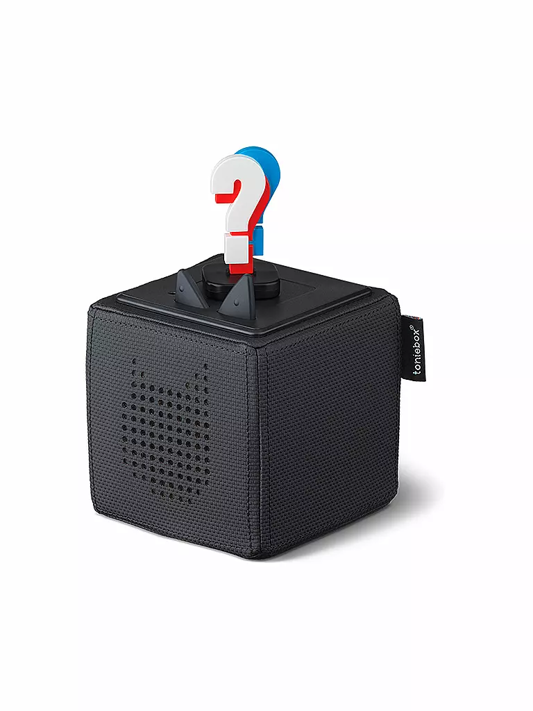 TONIES | Toniebox Sonderedition - Die drei ???  Schwarz | transparent