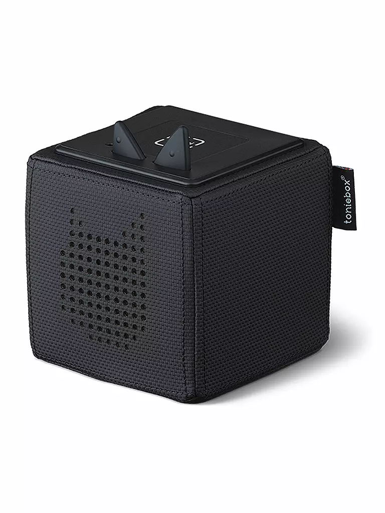 TONIES | Toniebox Sonderedition - Die drei ???  Schwarz | transparent
