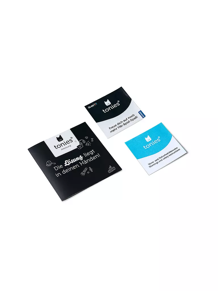 TONIES | Toniebox Sonderedition - Die drei ???  Schwarz | transparent