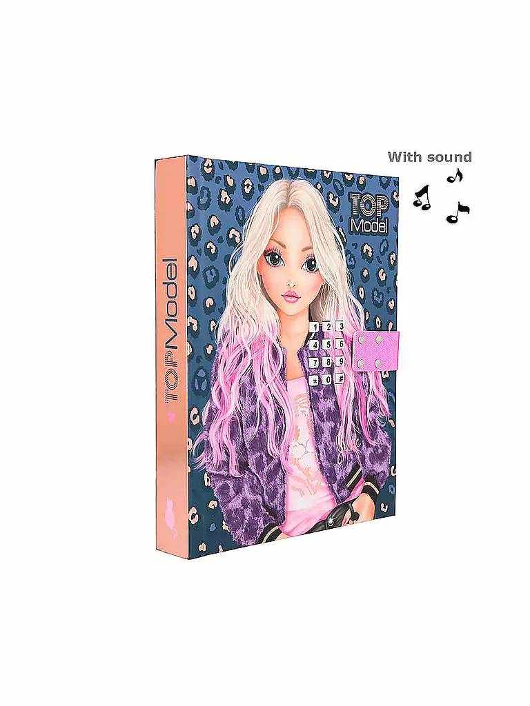 TOP MODEL | Geheimcode Tagebuch mit Sound LEO LOVE | keine Farbe