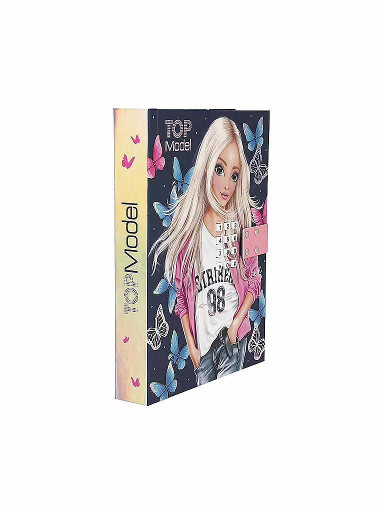 TOP MODEL | Mädchen Geheimcode Tagebuch mit Sound | keine Farbe