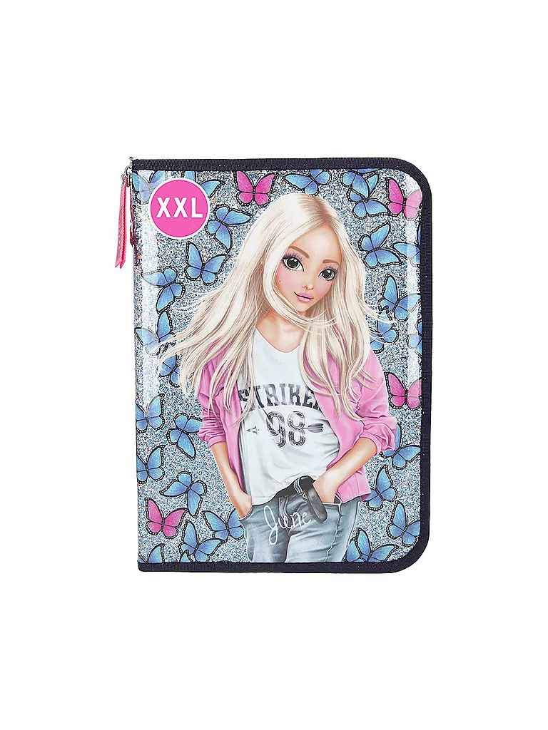 TOP MODEL | Mädchen XXL Federtasche Butterfly | keine Farbe