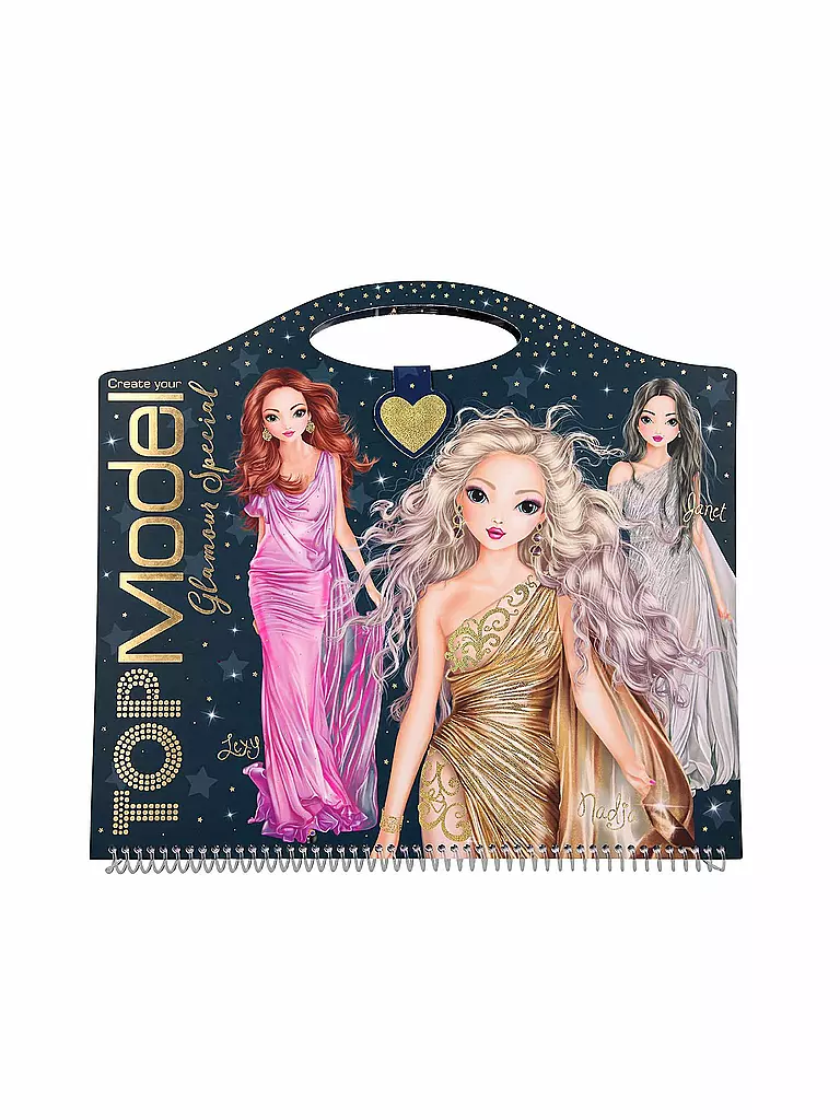 TOP MODEL | Malbuch TOPModel Glamour Special | keine Farbe