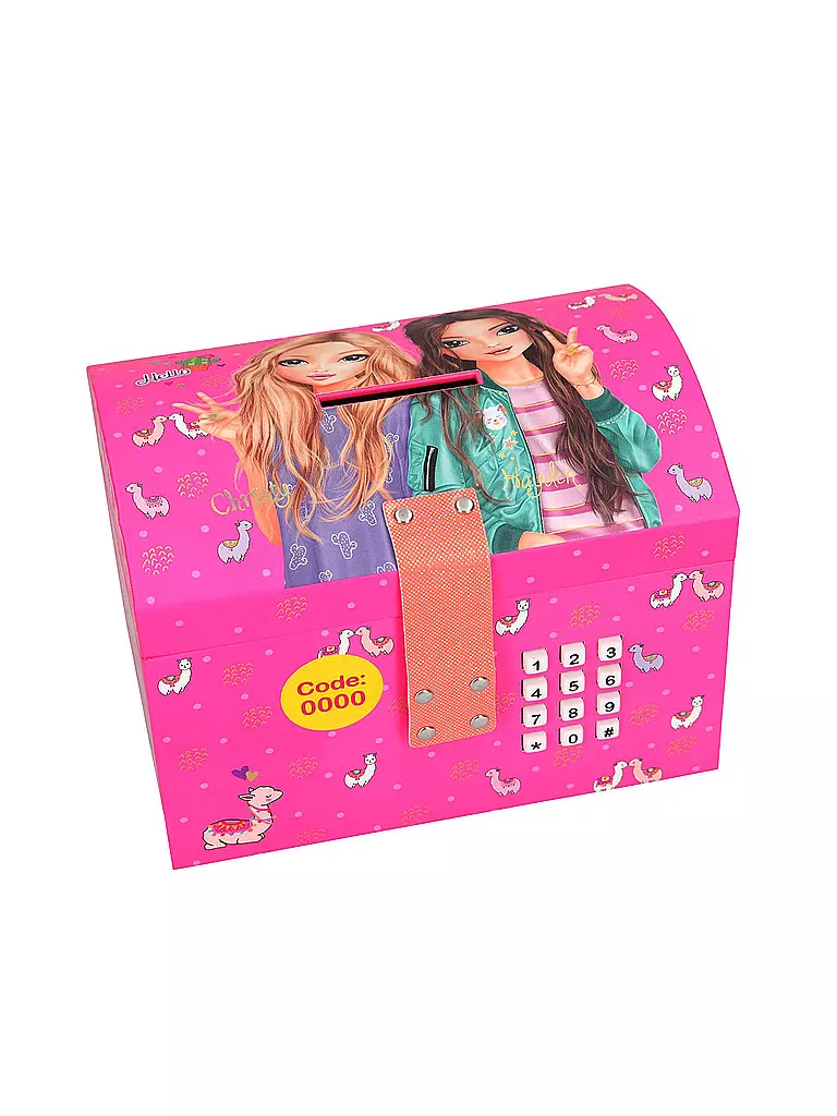 TOP MODEL | Spartruhe mit Code und Sound | transparent