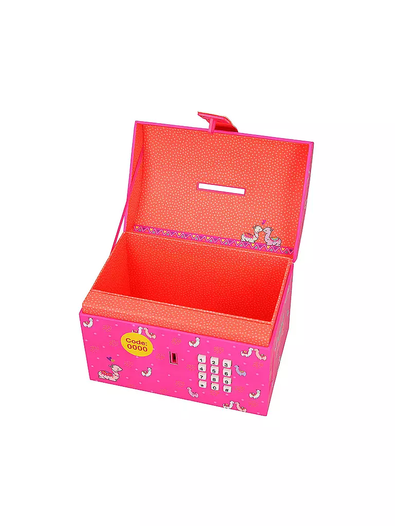 TOP MODEL | Spartruhe mit Code und Sound | transparent