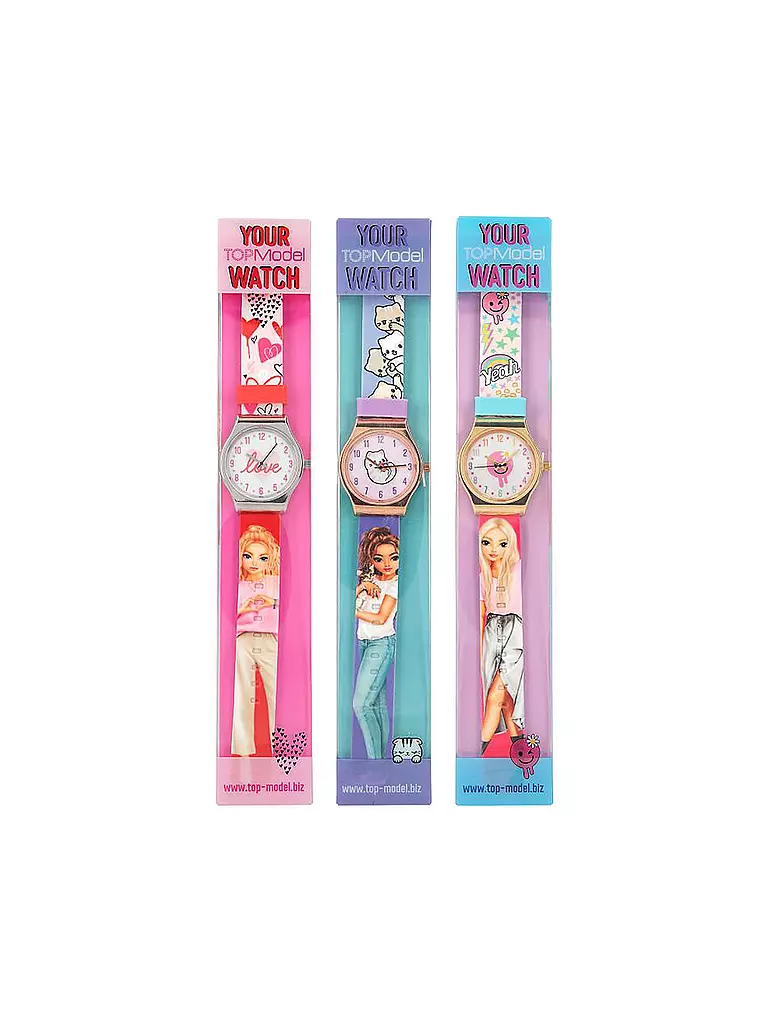 TOP MODEL | Top Model Silikon Armbanduhr | keine Farbe