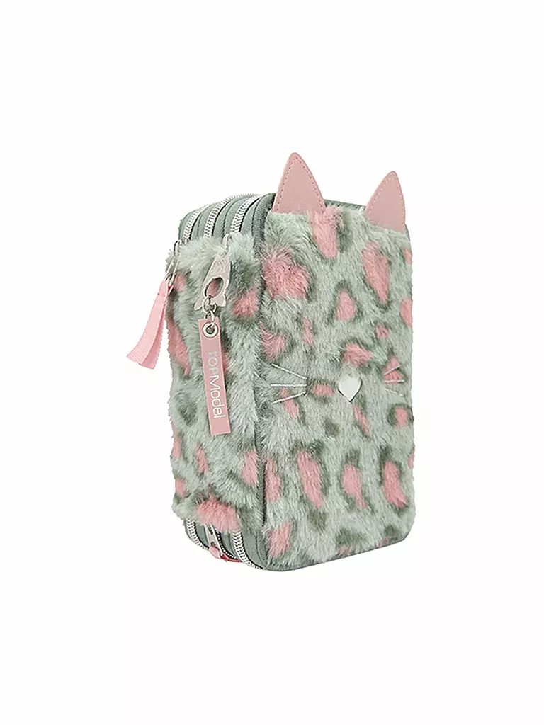 TOP MODEL | TOPModel 3-Fach Federtasche LEO LOVE | keine Farbe