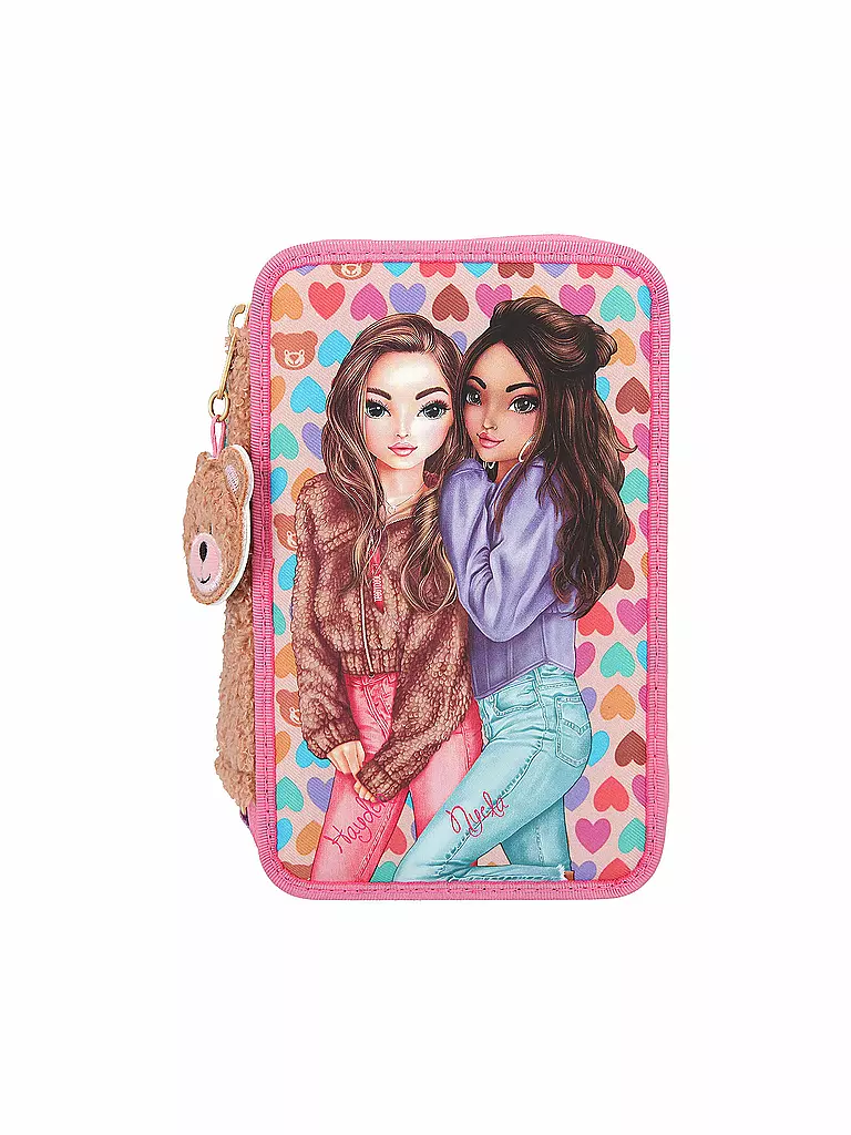 TOP MODEL | TOPModel 3-Fach Federtasche TEDDY COOL | keine Farbe