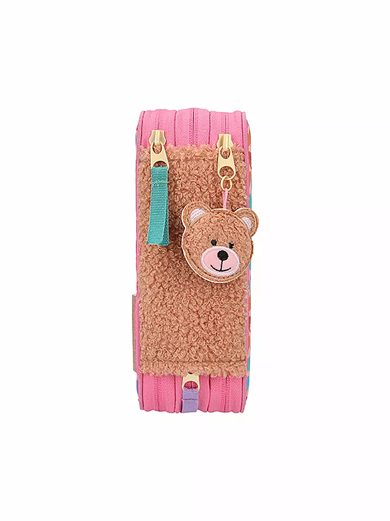 TOP MODEL | TOPModel 3-Fach Federtasche TEDDY COOL | keine Farbe