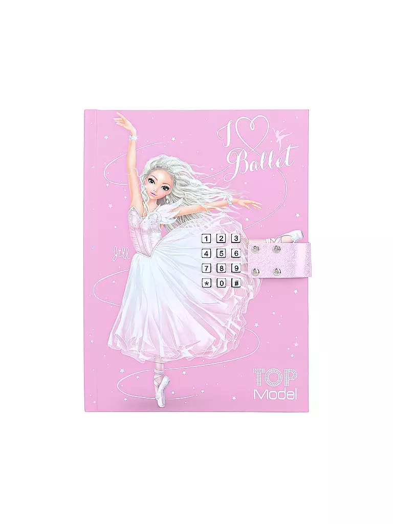 TOP MODEL | TOPModel Geheimcode Tagebuch mit Sound BALLET | keine Farbe