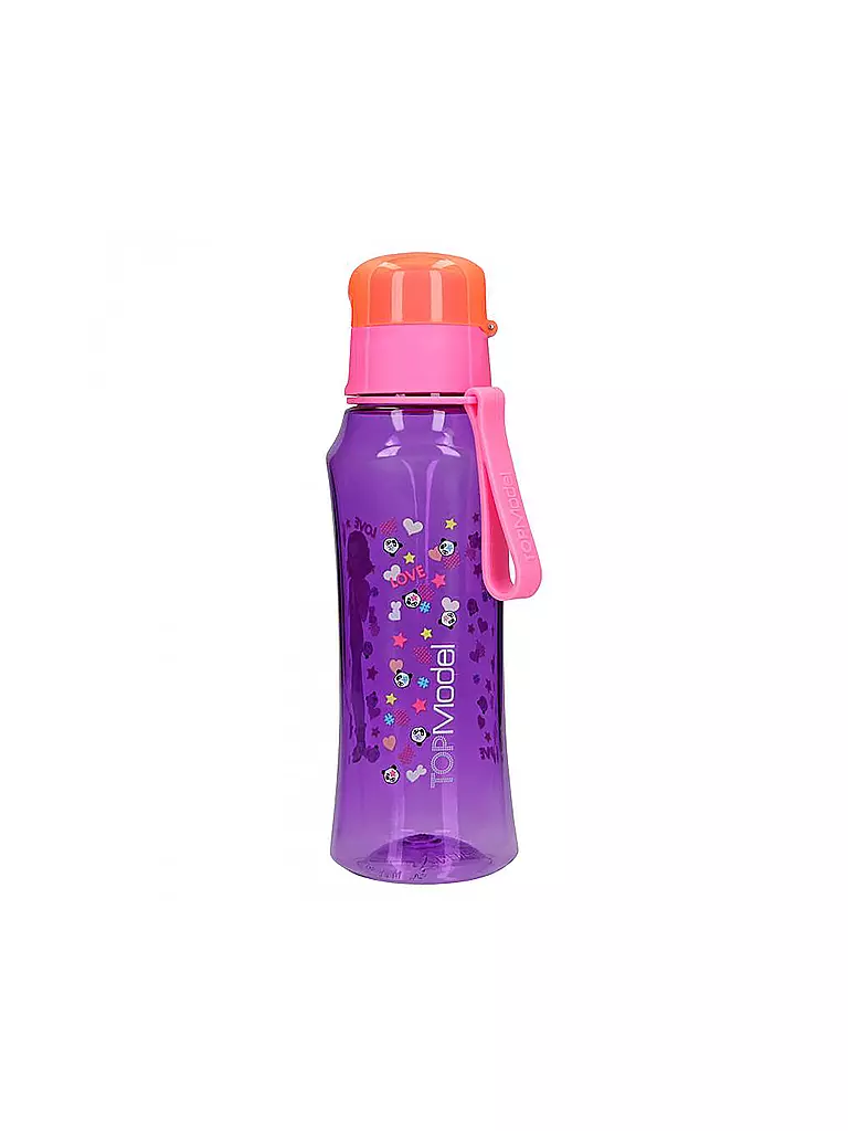 TOP MODEL | Trinkflasche 500ml | lila