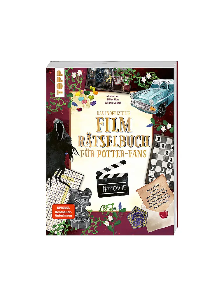 TOPP / FRECH VERLAG | Buch - Das inoffizielle Film-Rätselbuch für Potter-Fans. Über 100 Rätsel, Quizfragen und Knobelaufgaben zu den Kino-Erfolgen Hart, Marisa Hart, Lillian | bunt