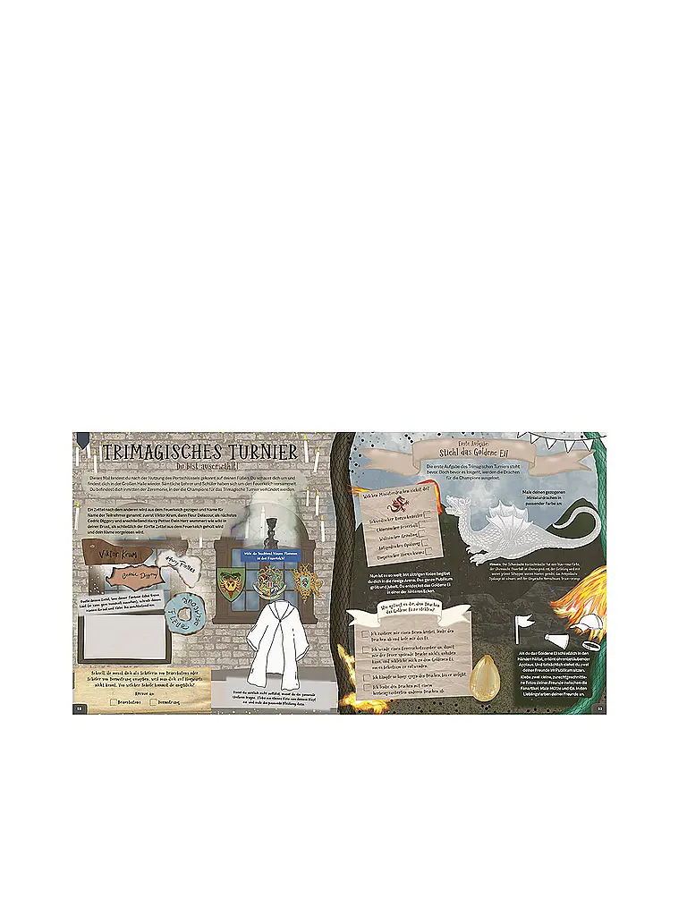 TOPP / FRECH VERLAG | Buch - Das inoffizielle Harry-Potter-Mitmachbuch - Meine magischen Abenteuer Hart, Marisa | Bunt