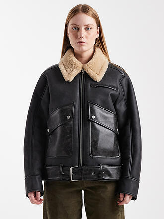 TOPSHOP | Jacke in Lederoptik
