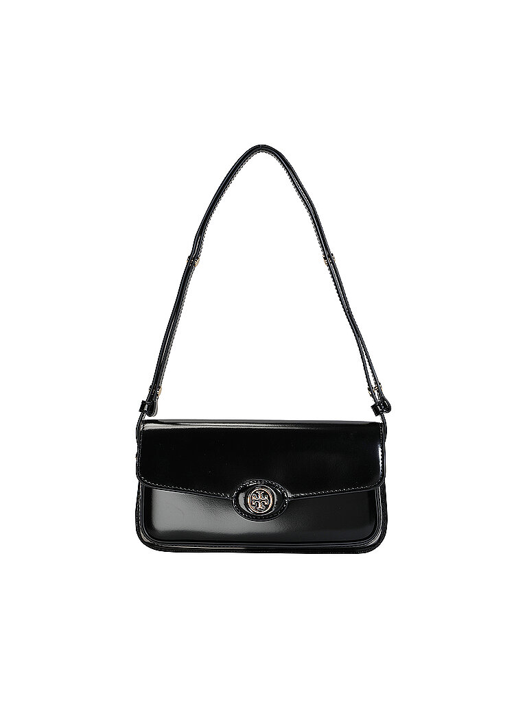 TORY BURCH Ledertasche - Mini Bag ROBINSON SPAZZOLATO schwarz